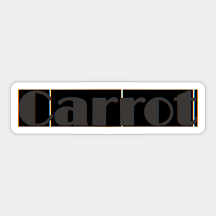 Carrot Sticker